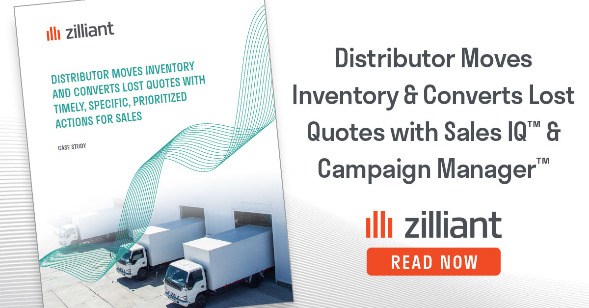 [CASE STUDY] Distributor Moves Inventory & Converts Lost Quotes